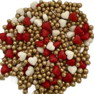 1 Edible  Sprinkles - B For Decorating  Cupcakes Cookies & Ice Cream | 100g  Wedding Birthday Graduation Year Valentines Decorativo s