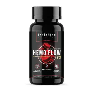 Leviathan Nutrition Hemo Flow V3 | Blood Pressure & Heart Health Dietary Supplement