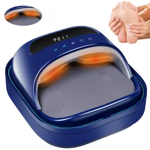 H&B Luxuries Shiatsu Feet Massager for Foot Pain Relief, Electric Heated Foot Massager, Deep Tissue Kneading Foot Forefoot Massager, Relaxing Gifts.