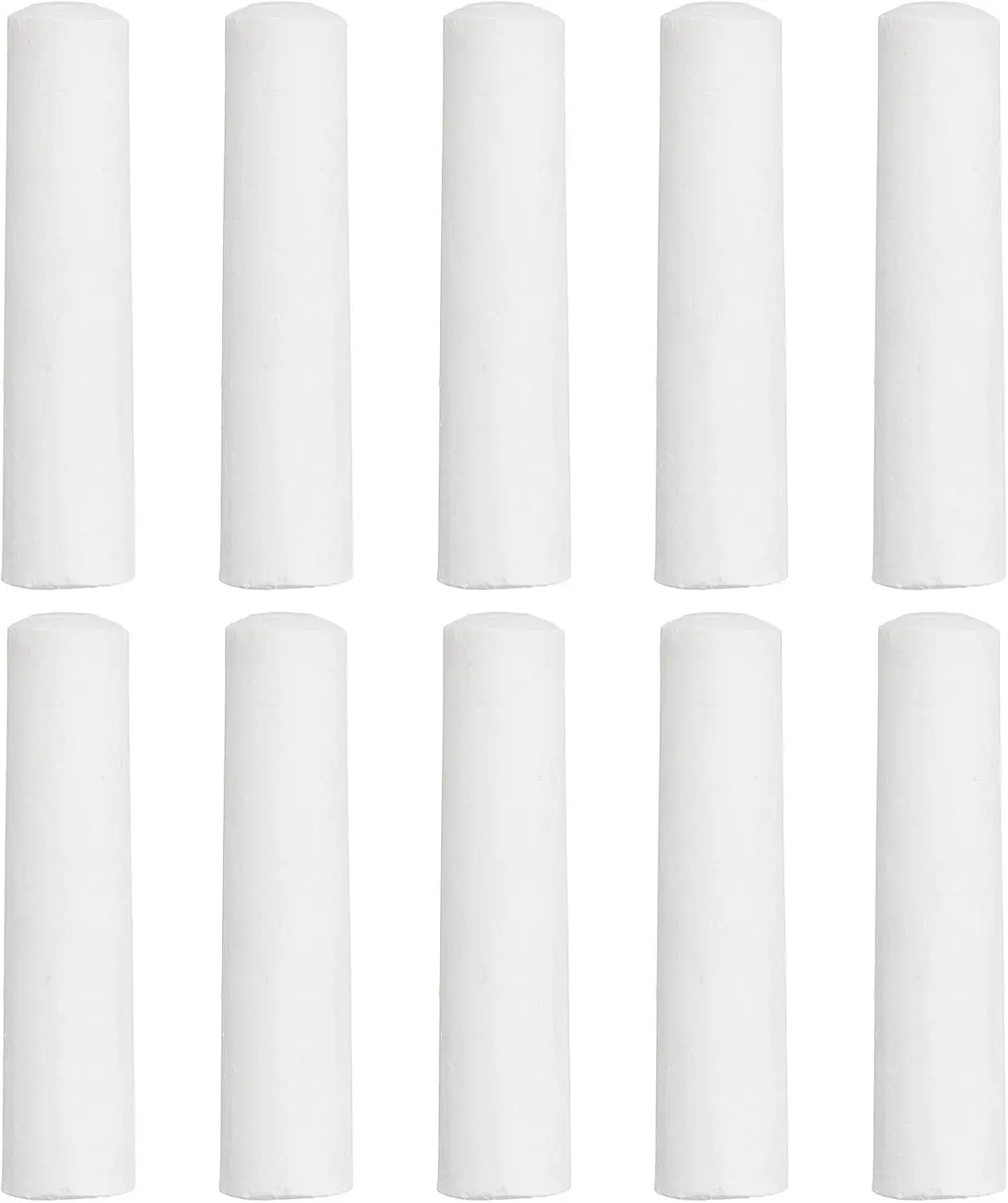 10 PCS Dustless Chalk, White Sidewalk Chalk Large Solid Huge Washable Street Chalk for Outdoor Adults Painting Graffiti Art
