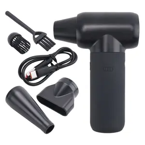 Lithium Battery Multifunctional Portable High-Speed Handheld Blower - With Blast Function, Nozzles, Included Bag, USB Charging - For Camera Care, Dust Removal