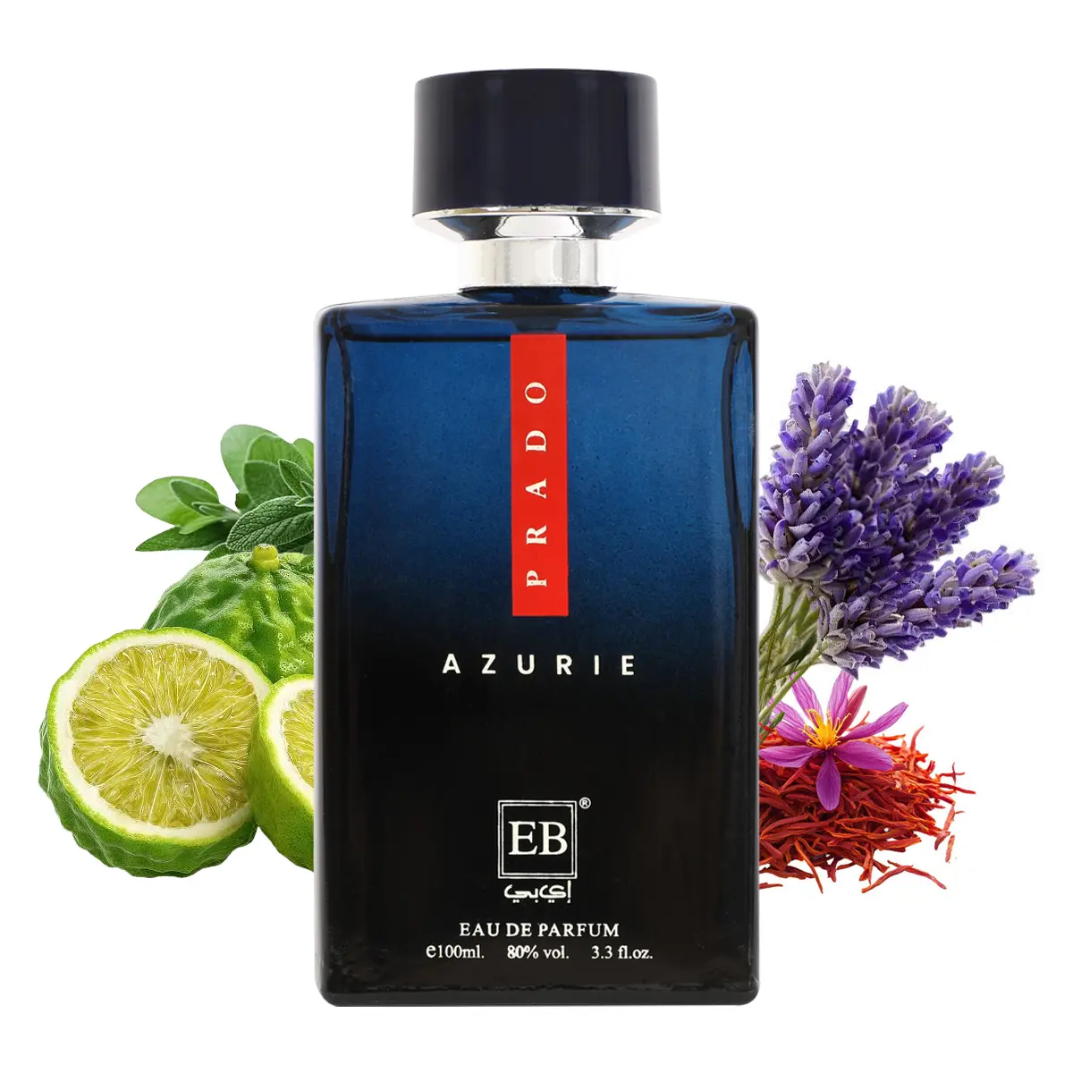 EBC Azurie Eau De Parfum Natural Spray for Men 100Ml/3.3fl.oz.