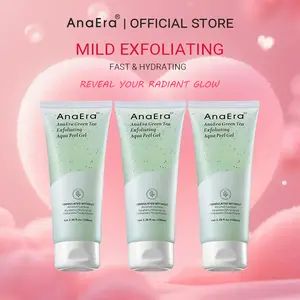 AnaEra Exfoliating Aqua Peel Gel 100ml, Deep Cleansing, Hydrating, Skin Repair Purifying, Green Tea Gentle Exfoliation, Nourishing & Moisturizing, Suitable for All Skin Typese, For Face & Body