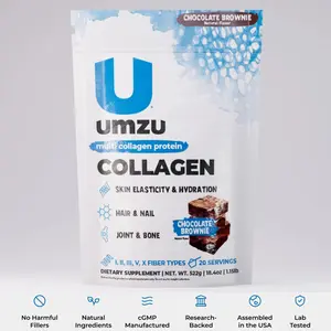 UMZU zuCOLLAGEN – Multi Collagen Protein Powder with 5 Types of Collagen, 20g+ Protein per Serving, Hair, Skin, Nail, Joint & Gut Support
