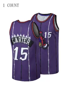 Men's Figure Embroidered Basketball Jersey 1 Count Loose Sleeveless Vest, sportswear top, Breathable Comfortable Sports Jersey for Training &Outdoor Activities, Sport Outdoor Clothes, Sporty Jersey