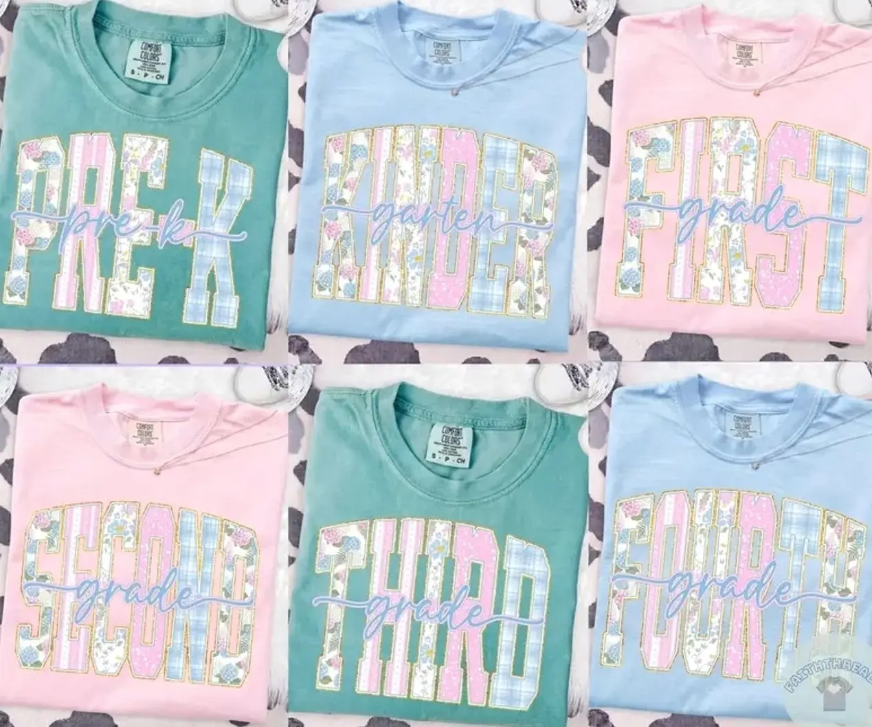 [SALE OFF 50%] Back To School Comfort Colors Back To School Teacher Shirt, Retro Floral Teacher Gift Tee, Pre-K Kindergarten 1st 2nd 3rd 4th Grade Shirt, Teacher Appreciation Gift QL3