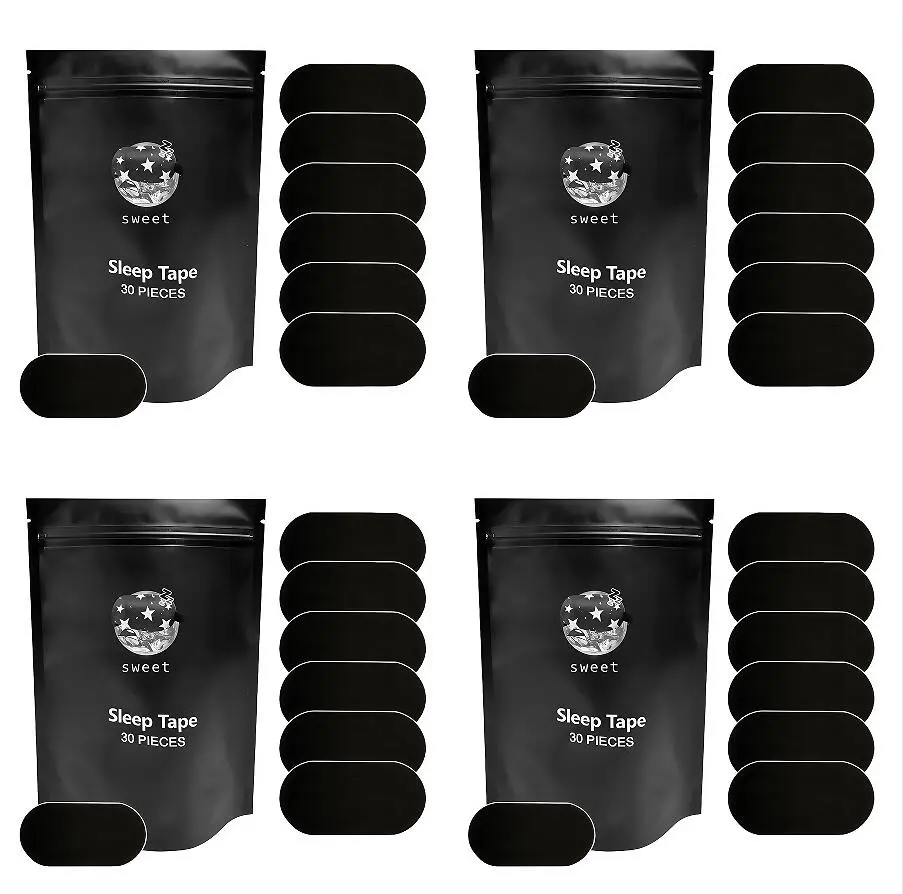 Gentle Pink Mouth Tape, 120 Strips (4-Month Supply) - Versatile Sports Accessory & Sleep Patches for Improved Breathing, Sports Accessories, Youth, All Seasons, Sleep Aid Supplies, Gentle Hold Keeps Mouth Closed Softly, Prop 65 Safe, From Sleep To Sports,