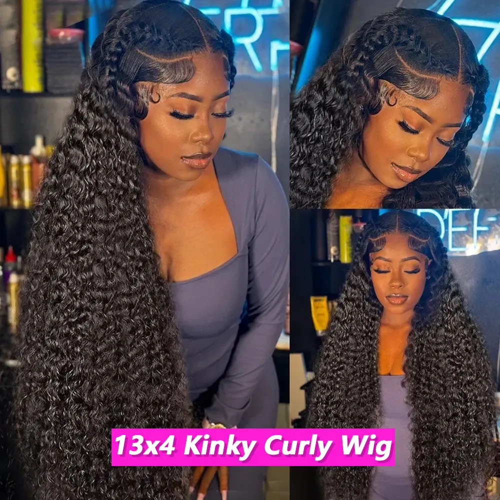 13x4 Kinky Curly Wig
