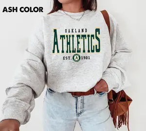 [Sale Up To 40%] Vintage Oakland Baseball Graphic Tee, Retro City Sports Shirt, Classic Game Day Outfit, Unisex Streetwear Crewneck