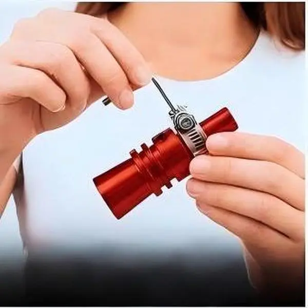 Dual-Tone Exhaust End Silencer Tip, Eye-Catching Automotive & Motorcycle Part for Instant Aesthetic Upgrade