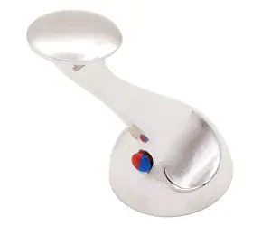 Delta Modern Single Lever Long Handle Replacement Kit in Chrome Finish for Delta Kitchen Faucets Easy Control & Comfortable Grip