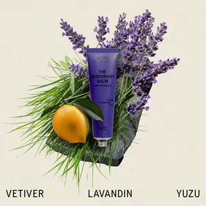 The Deodorant Balm by AKT London - SC.03 The Onsen - Vetiver, Lavandin, Yuzu - 50ml Natural Deodorant - Fine Fragrance - Aluminium Free - Vegan - Plastic Free