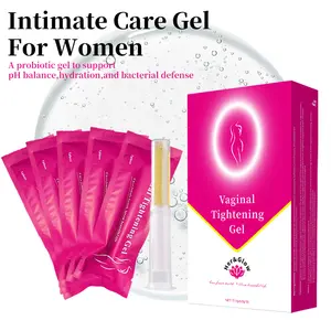 5 pieces per box, Ladies Intimate Care Gel, Herbal Extract, Gentle and Non-irritating, Supports pH Balance, Daily Care, Intimate Cleaning, Feminine Hygiene Products, Intimate Gel