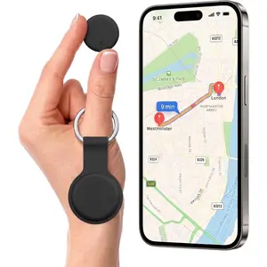 GPS Tracker for Pets, Keys, Luggage & Valuables – No SIM Card, No Subscription – Bluetooth Location Finder – Compatible with iOS, Android & HarmonyOS | Mini Keychain Tag