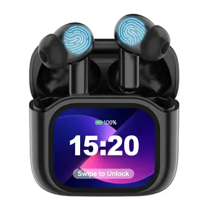 Merryking LX50 with voice assistant functions,LCD Touchscreen , HD Sound, Long Battery Life and Cushioned Fit