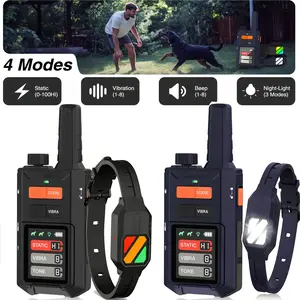 Dog Collar - 4200FT Dog Training Collar with Remote for 20-140lbs Dogs, Innovative E Collar for Dogs Training with 4 Training Modes, Rechargeable Electric E-Collar for Large Dogs All Size