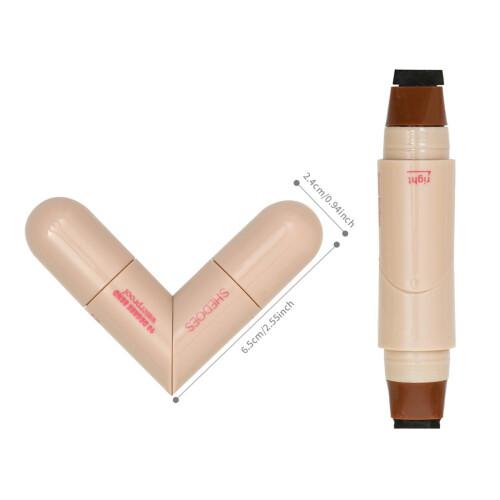 Mother's Day Rotating Eyeliner Stamp Pen - Dual-Head Design with Wing Stamp, Quick-Dry, Long-Lasting, Smudge-Proof for Easy Cat Eye, Sharp Winged Lines All-Day Wear Beginners Friendly Makeup Tool