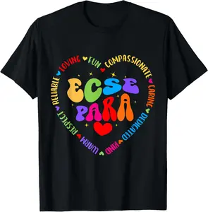 100% Cotton Groovy Early Childhood Special Education SPED ECSE para T-Shirt