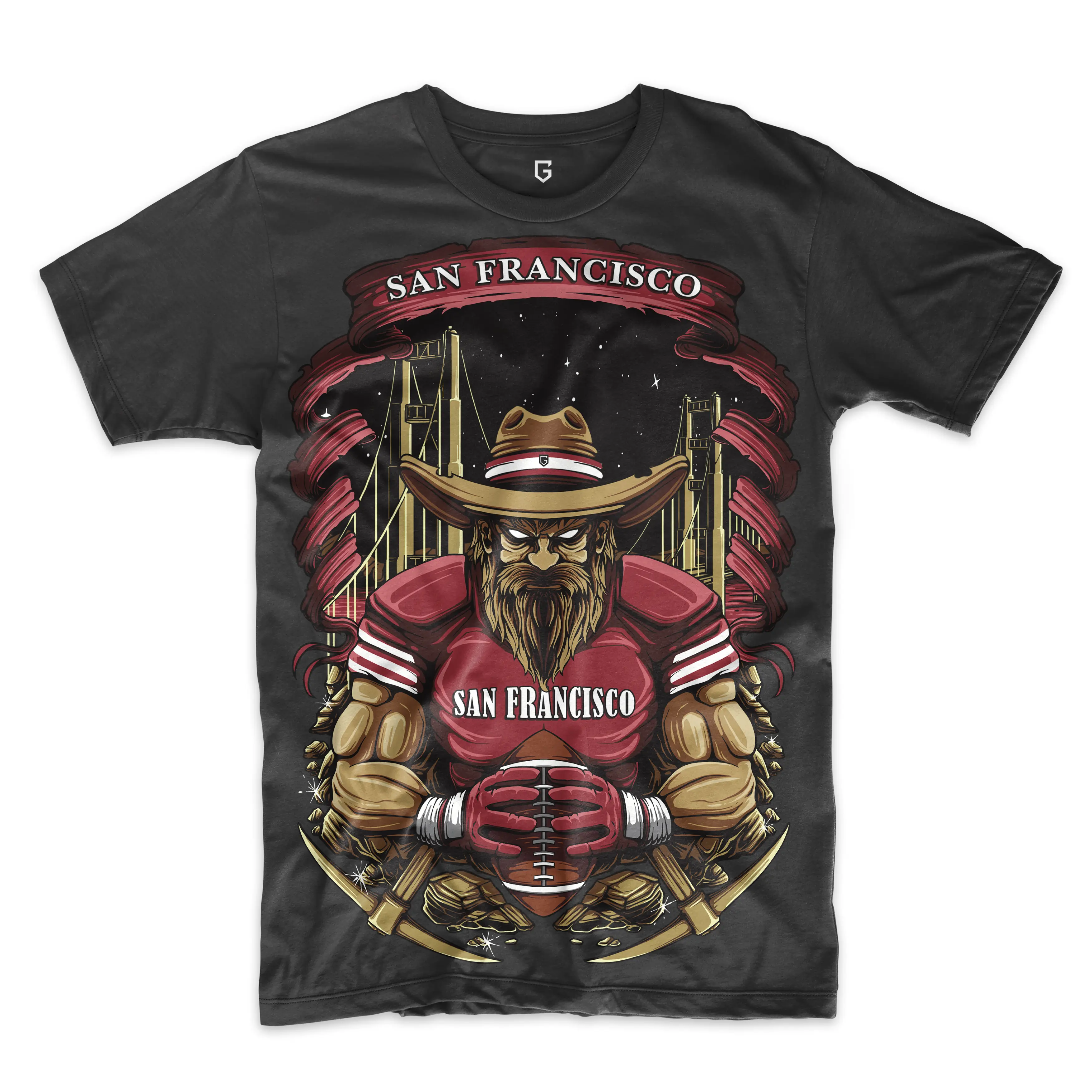 San Francisco 49ers Football Men's T-Shirt
