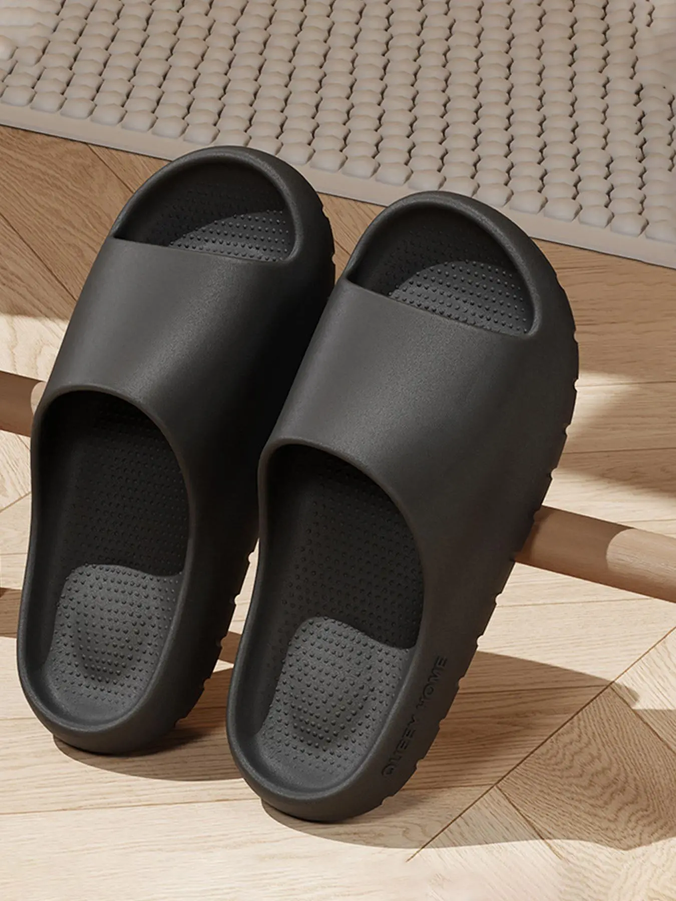 Men's Comfortable Summer Slippers Slides for Home, Soft Non Slip Bath Slippers, Couples Casual Footwear for Relaxation, House Slipper, Slipper Shoes