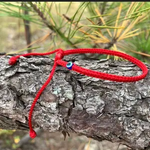 Tiny evil eye bracelet