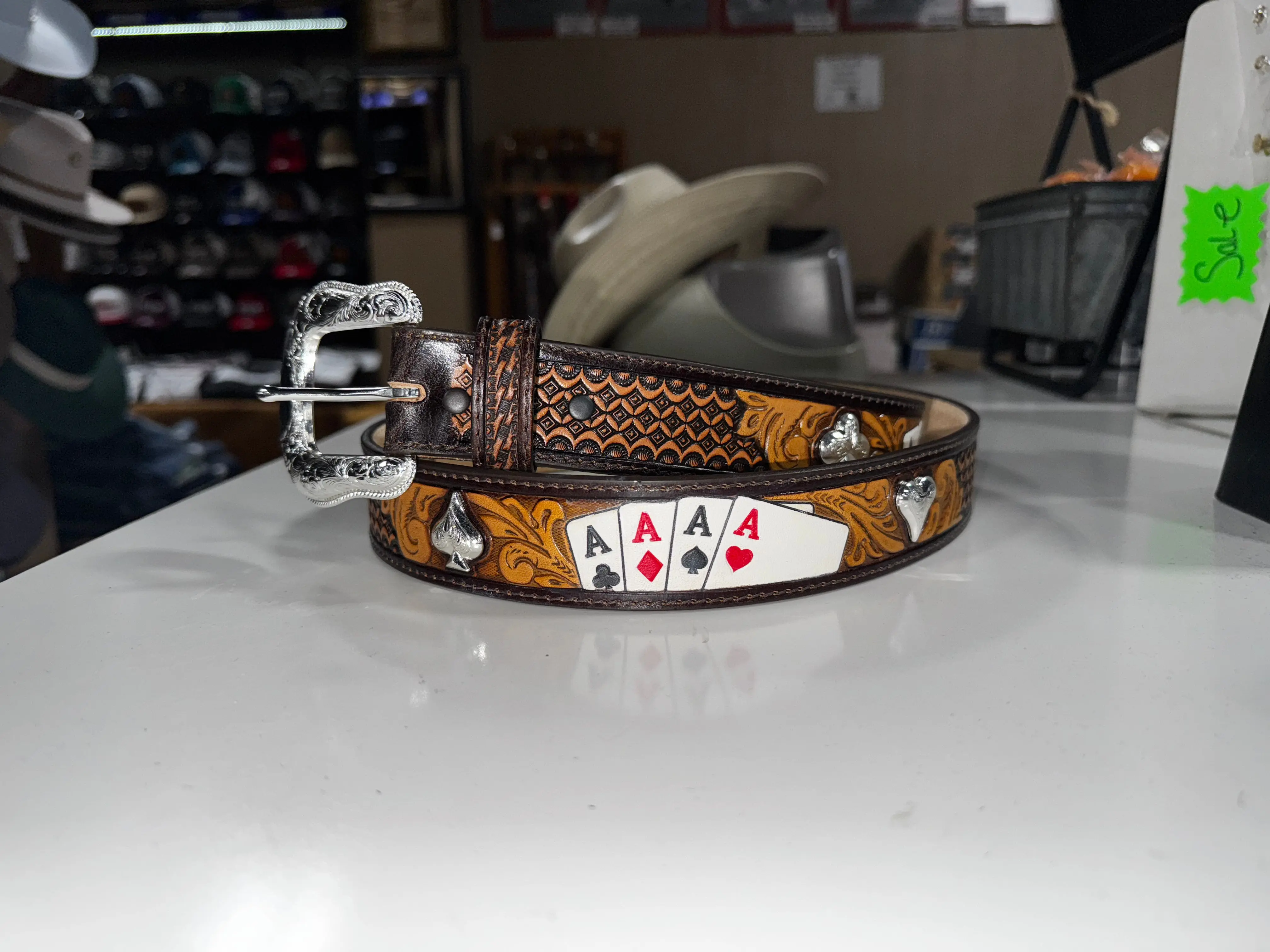 Tony Lama Roller Belt