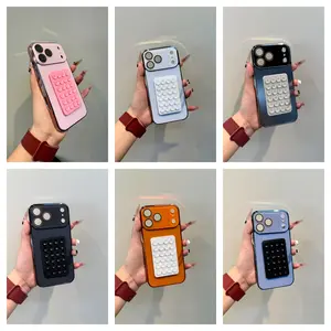 Candy Macaron Silicone Magnetic Suction Case for iPhone 17/16/15/14/13 Pro Max | Electroplated Clear Back | Frosted Titanium Camera Lens Protector | Soft TPU Bumper Full Protection Colorful Cover