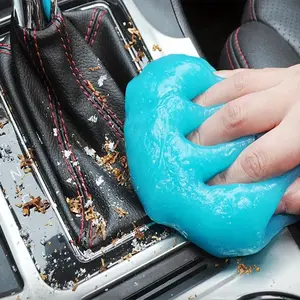 Car Cleaning Gel,General Keyboard Notebook Cleaning Gel Magic Cleaning Mud, No Nead Corners, Convenient and Fast Cleaning(Randomly Send Solors) Slime