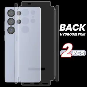 2 PCS Soft TPU Back Films for Samsung Galaxy S26 Ultra S25 Edge S25 S24 S23 S22 Ultra Plus FE HD Full Coverage Back Side Hydrogel Film Screen Protectors