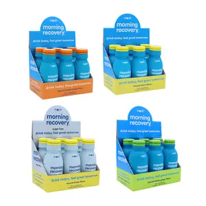 Morning Recovery Bundle by More Labs | 24-Serving Variety Pack | Pre-Alcohol Drink for Drinkers | Sugar-Free Lemon + Original + Lemon Ginger + Orange Mango | DHM (Dihydromyricetin), Milk Thistle, Hovenia Dulcis, Electrolytes | Liver Support, Non-GMO