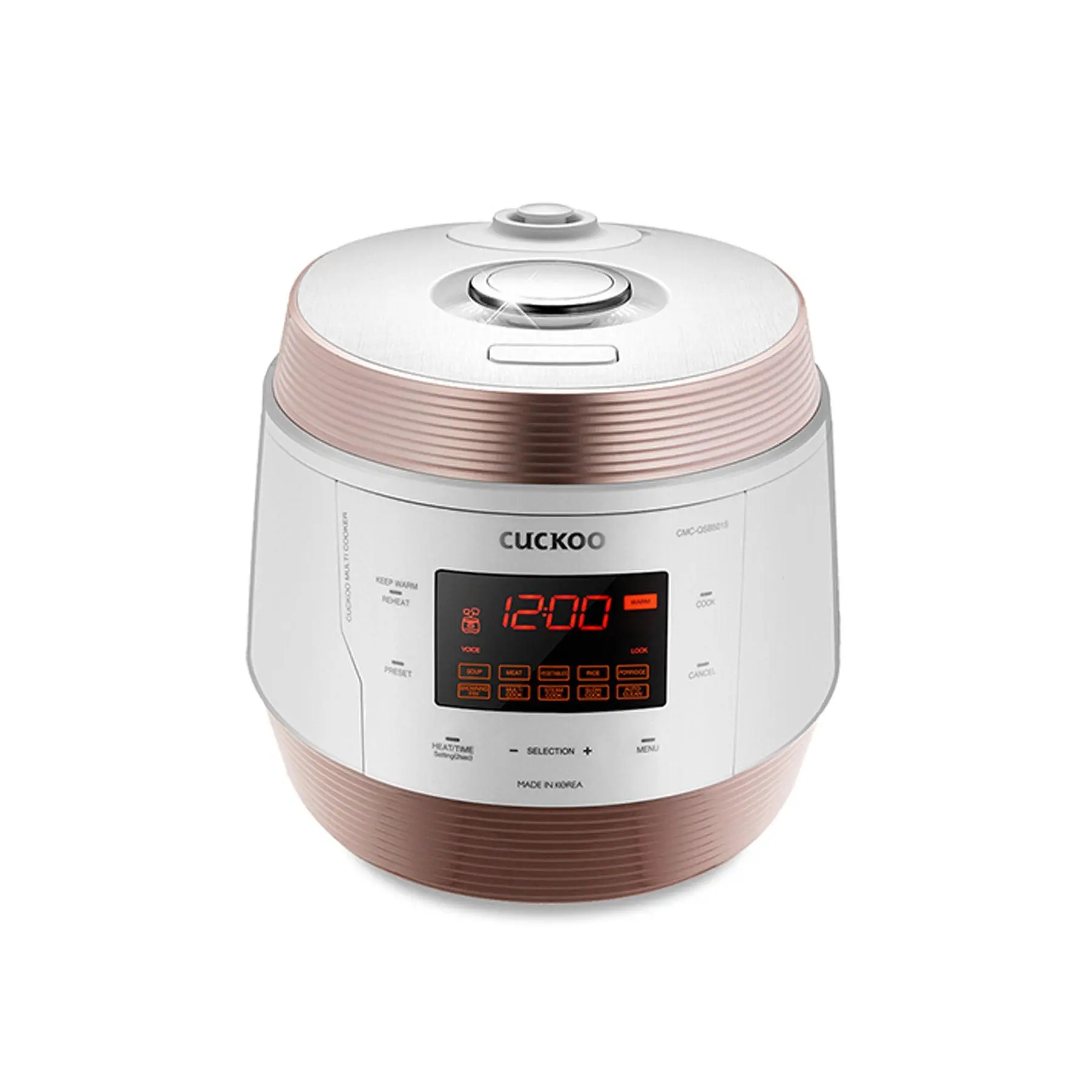 CUCKOO 5-Quart Premium Multi-Pressure Cooker (CMC-QSB501S)