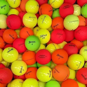 Colored Used Golf Balls | Yellow, Orange, Green, Pink & More
