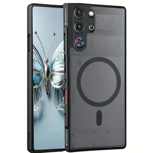 Magnetic Wireless Charging Back Phone Shockproof Protective Case Smartphone for ZTE Meizu RedMagic 10 Pro/RedMagic 10 Pro Plus