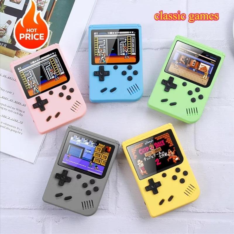 400 Games In One Portable Mini Electronic Video Game Player Kids Electronic Game Toy For Children Handheld Game Console Adjustab