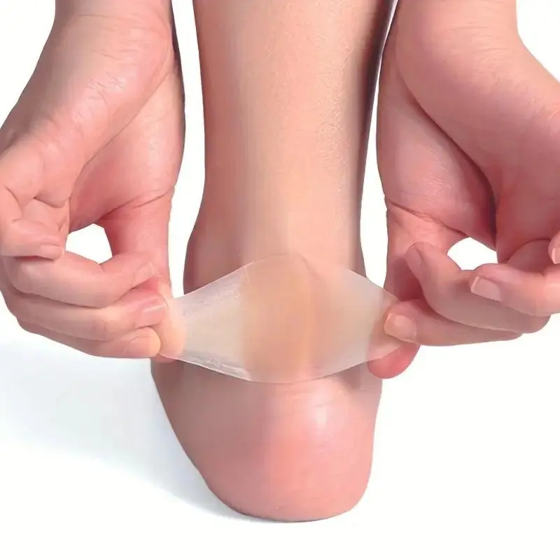 16 Transparent Invisible Anti-Chafe Pads, Thick Toe Gel Cushions, Heel Protectors, Waterproof Blister Prevention, Foot Care Essentials