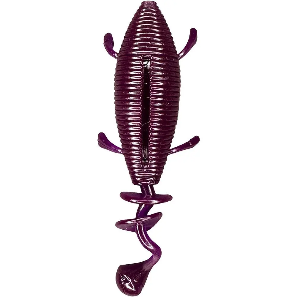 Hag's Baits Ditch Devil Creature Soft Lure - 4 in TPE Elastomer Soft Plastics, 1/2 oz Weight, Realistic Action, Multiple Colors for Bass Fishing