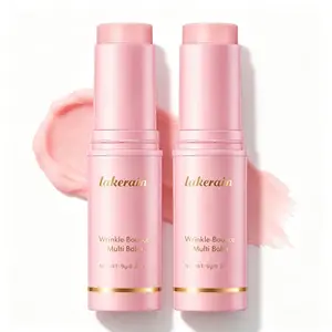 Pink Collagen Volume Multi Balm | All In One Volufiline, NAD Stick for Youthful-Looking, Helping Look of Fine Lines, Firming Care, Anti-Aging Care | For Under-Eyes, Neck, Forehead, Smile Lines, Lip Care | Korean Skincare