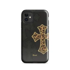 PBlunt Cases – Cheetah Cross | Tough Case MagSafe for iPhone Air , 17, 16, 15, 14, 13, 12, 11 / Pro Max, Plus & Mini | Slim, Durab Compatible & Wireless Charging Ready11 12 13 14 15 16 Pro Promax Phone Cases Phone Cover Hard Case Tough 2-piece Phone Case