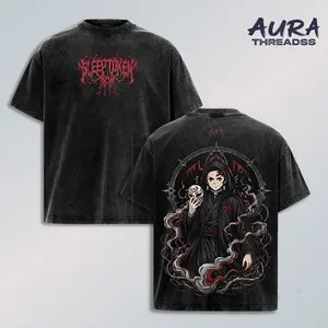 [COLLECTION] Sleep T0k3n Demon Slayer Graphic Tee , Sleep T0k3n Anime Tshirt Music Graphic Tee,Washed Oversized T-Shirt , Rock Band Shirt, Retro Music Tee, Rock Music Lover Shirt, Vintage Band Shirts , Top Men's and Women's Clothing