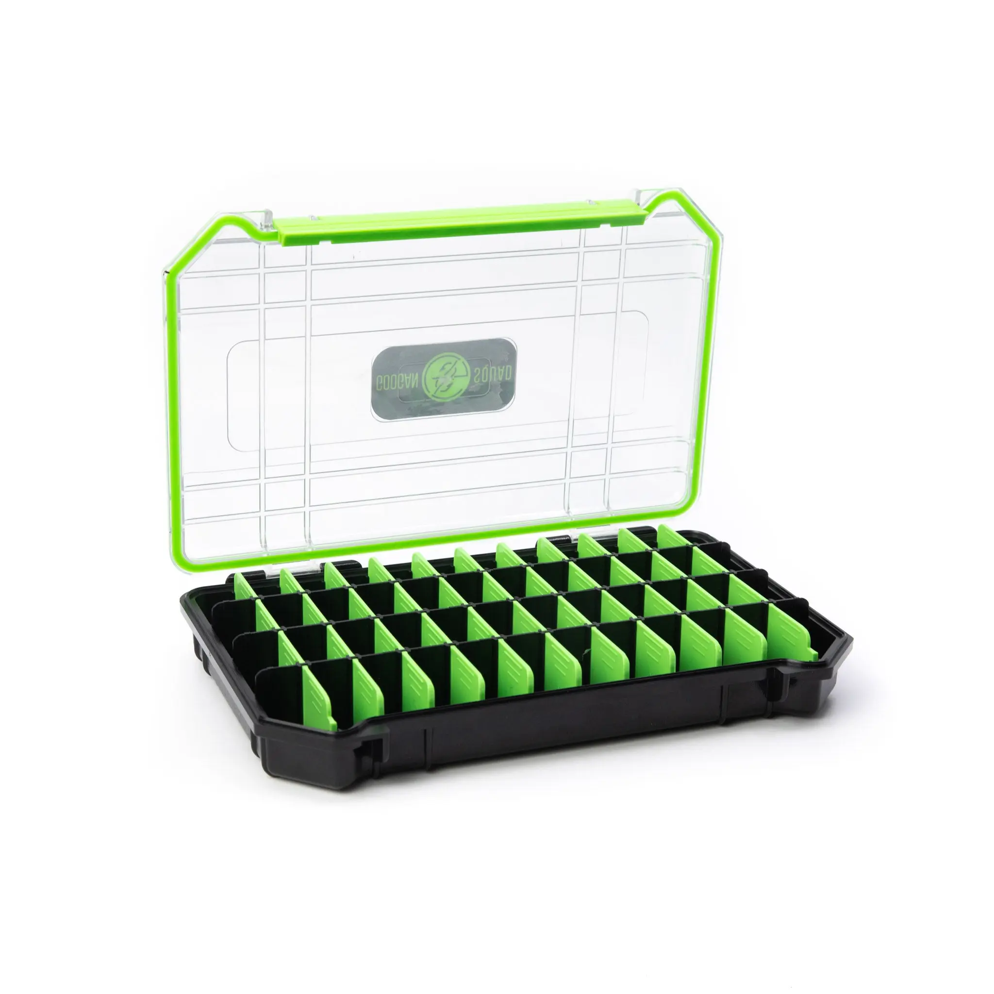Googan Squad x Bass Mafia 3600 Coffin 2.0 Square Outdoor Storage Box, Tackle Storage Box with Latch, Tackle Storage Boxes