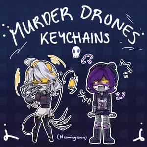 MURDER DRONES Keychains