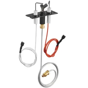 VEVOR Gas Pilot Assembly,  OE 2090-012, 2198-012, SRV2090-012 Fireplace Gas Pilot Assembly, Natural Gas Ignition Replacement, Fit Heatilator, Heat & Glo, Quadra-Fire, Outdoor Lifestyles, Majestic