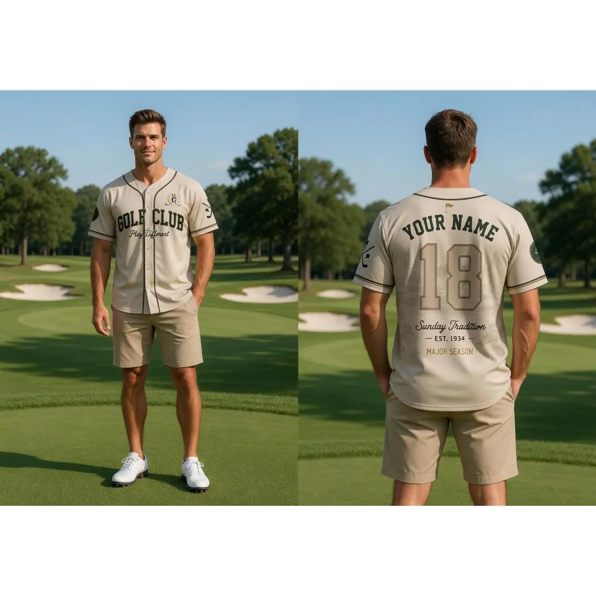 Limited Design 2 Jersey New The Masters 2026 Merchandise Online Callaway Masters Jersey Shirt Golf Gear First Fathers Day Gift L3N