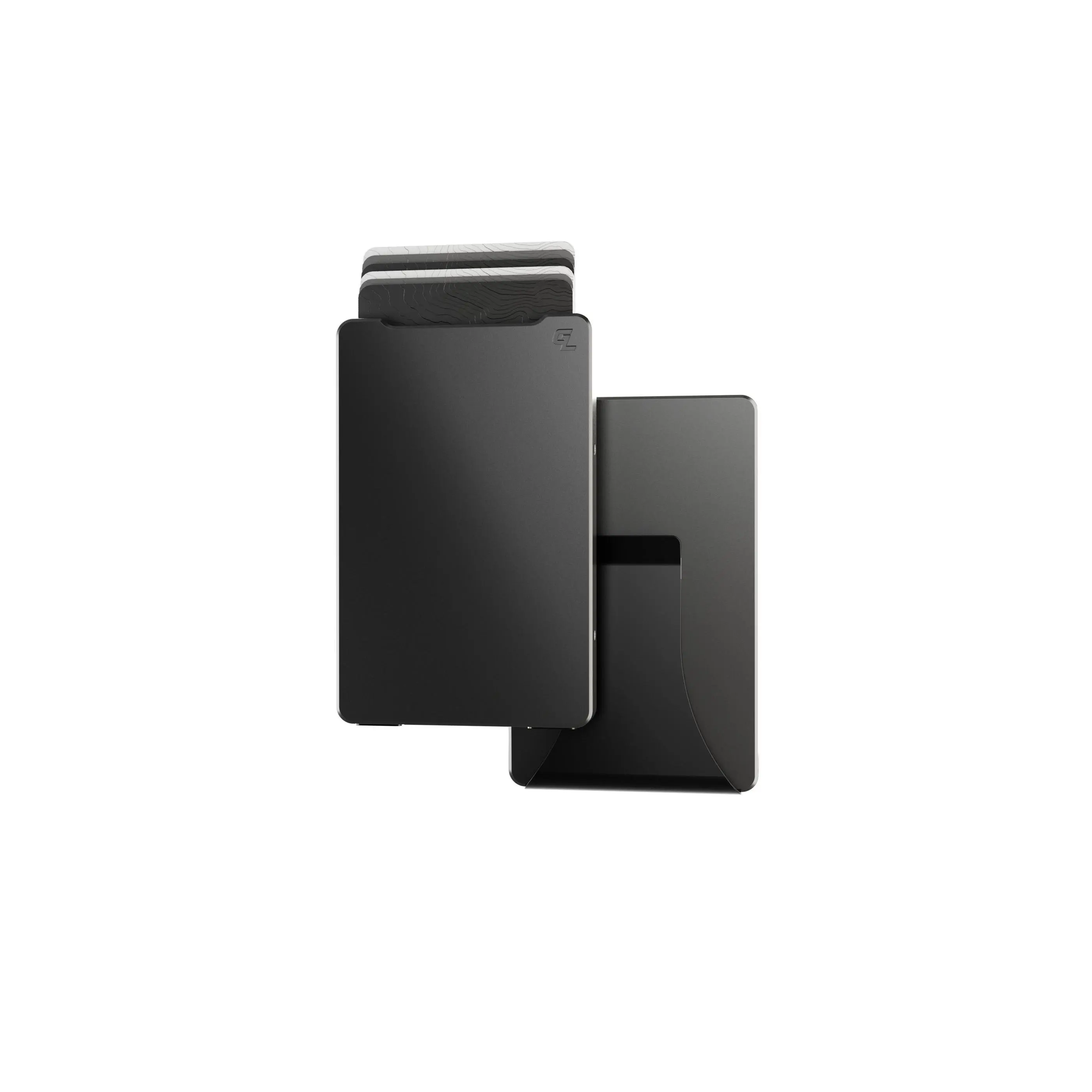 Groove Wallet - Gun Metal with Money Clip