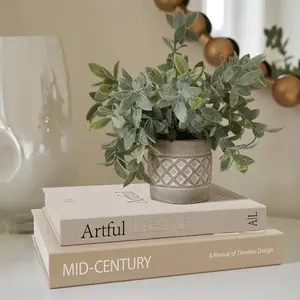 Aesthetic Decorative Book Set (2 Books), Fashionable Foldable Fake Books for Coffee Table, Shelves and Fireplace Mantel, Home Interior Decoration Accessories, Home Decor Accessory