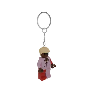 "IGOR" Figure Keychain (Pink/Red) | Nine Releases