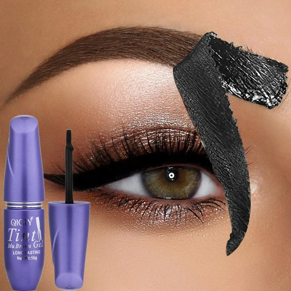 Long-Lasting Waterproof Tear-Off Tinted Eyebrow Gel, Natural Eyebrow Tinting Cream, Brow Makeup Tool for Women & Girls, Cosmetic, Eyebrow Makeup Products
