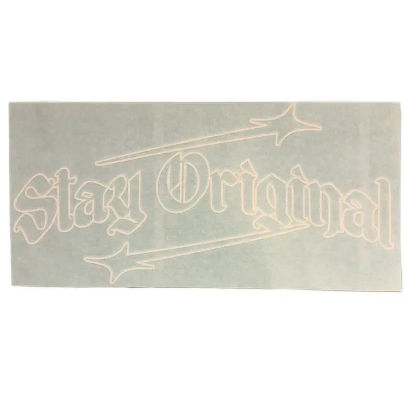 Stay Original Car Banner Sticker Stay Original Car Banner Sticker