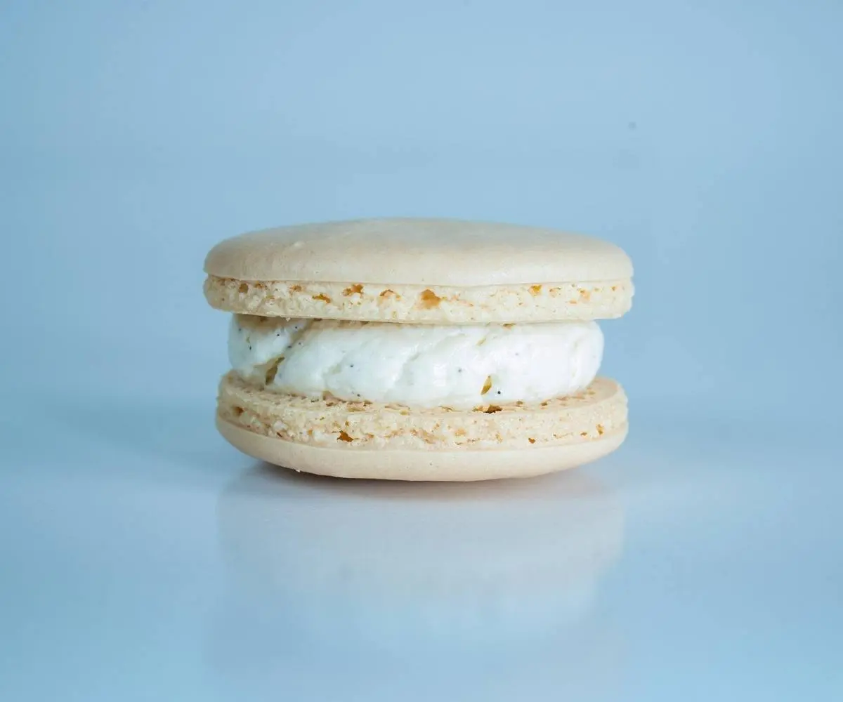 Vanilla Bean French Macarons – Real Vanilla Bean Macaron Cookie Set, Gluten Free