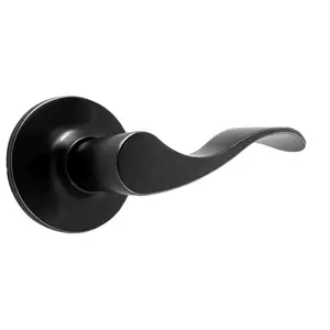 Weslock  Haven Passage Lock with Adjustable Latch & Full Lip Strike - Matte Black